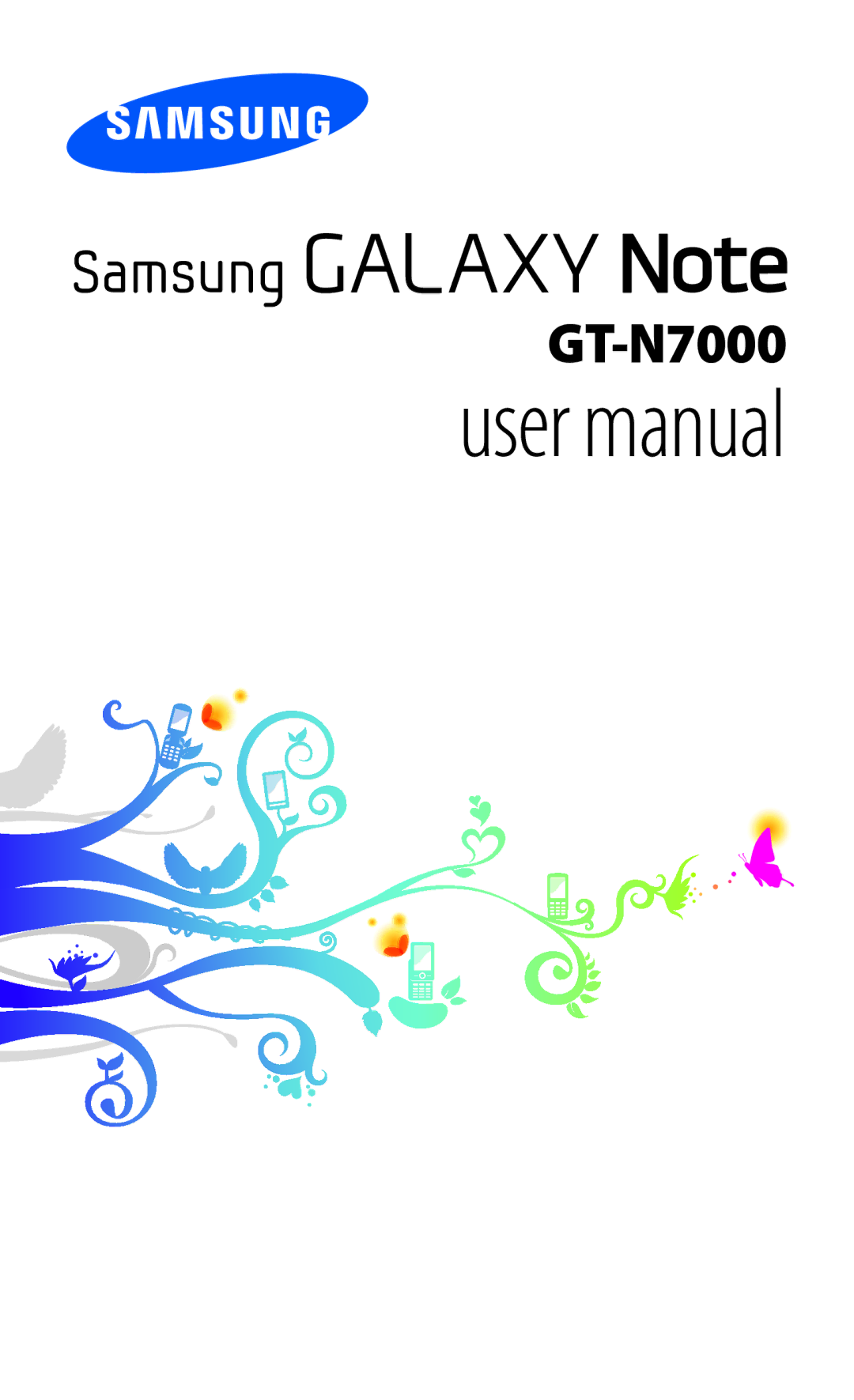 Samsung GT-N7000ZBEDBT, GT-N7000ZBADBT, GT-N7000ZBEATO, GT-N7000RWATUR, GT-N7000RWAMBC, GT-N7000ZBAVIA, GT-N7000ZBATMN manual 