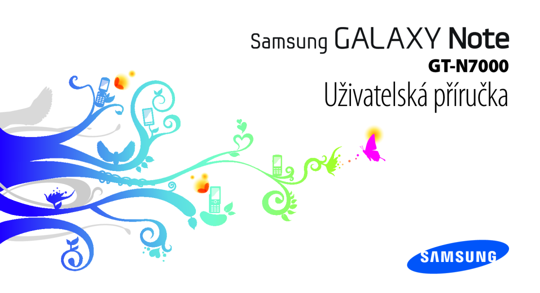 Samsung GT-N7000ZBAXEZ, GT-N7000ZBAEUR, GT-N7000ZBAVDC, GT-N7000RWAXEO, GT-N7000ZBAO2C manual Uživatelská příručka 