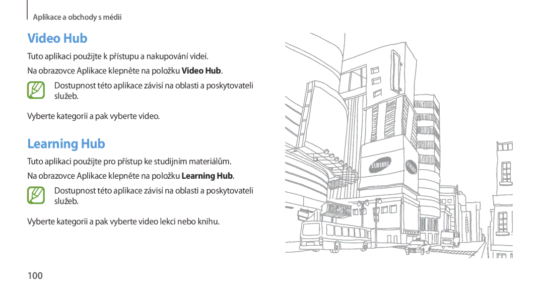 Samsung GT-N7100TADDRE, GT-N7100RWDXEO, GT-N7100TADATO, GT-N7100RWDATO, GT-N7100RWDVVT, GT-N7100TADTMZ Video Hub, Learning Hub 