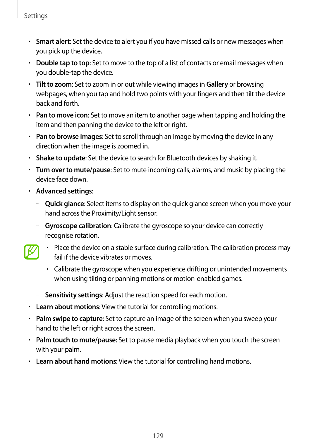 Samsung GT-N7105ZRDKSS, GT-N7105ZBDKSS, GT-N7105TADKSS, GT-N7105RWDKSS, GT-N7105TADKSA, GT-N7105RWDKSA manual Advanced settings 