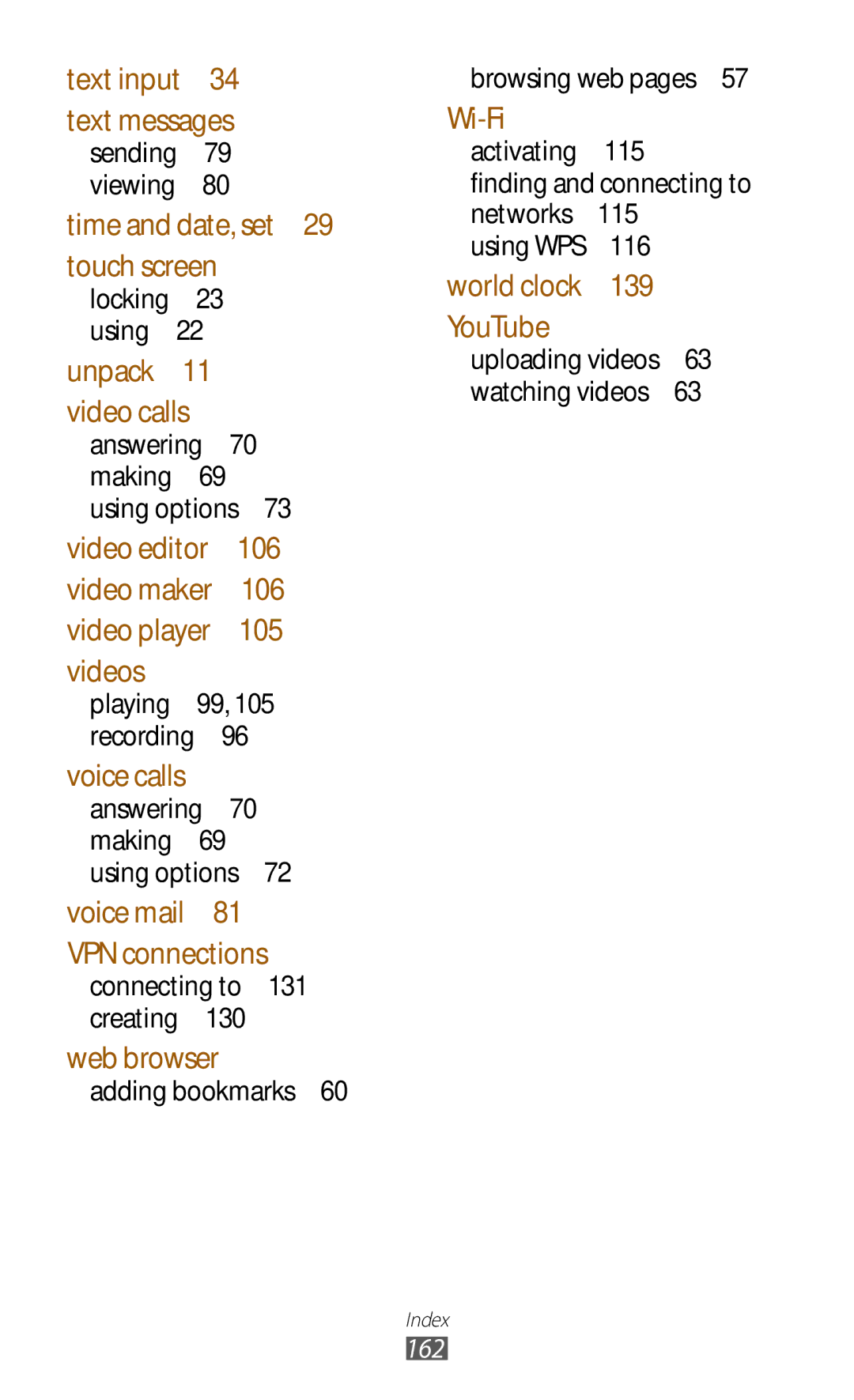 Samsung GT-N8000EAABTU user manual Web browser 