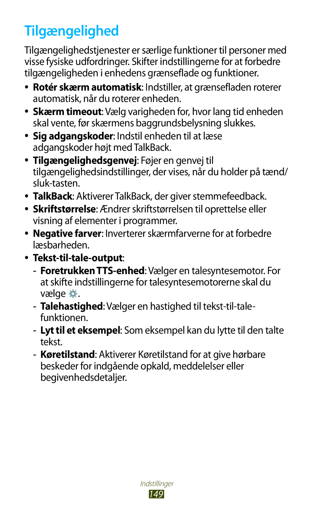 Samsung GT-N8010EAANEE, GT-N8010ZWANEE, GT-N8010ZWXNEE, GT-N8010EAXNEE, GT-N8010GRANEE manual Tilgængelighed 