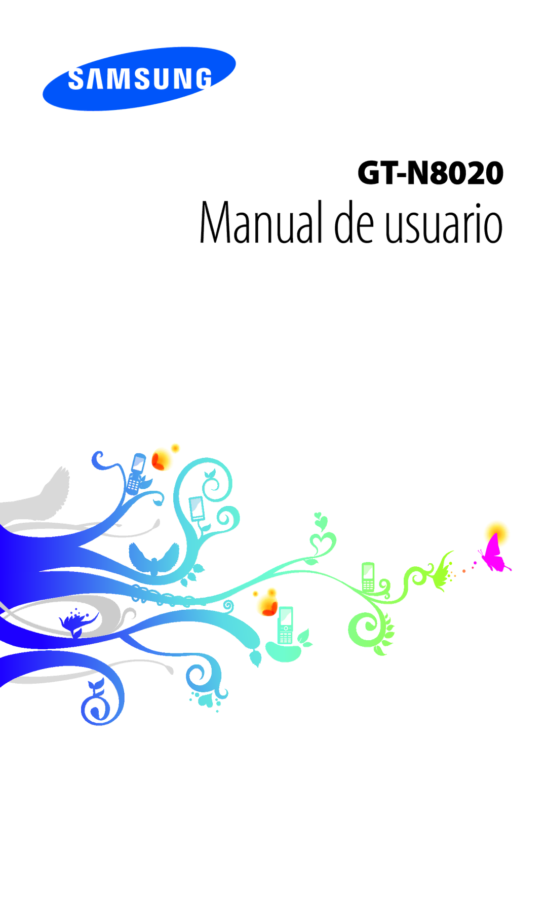 Samsung GT-N8020EAAATL manual Manual de usuario 