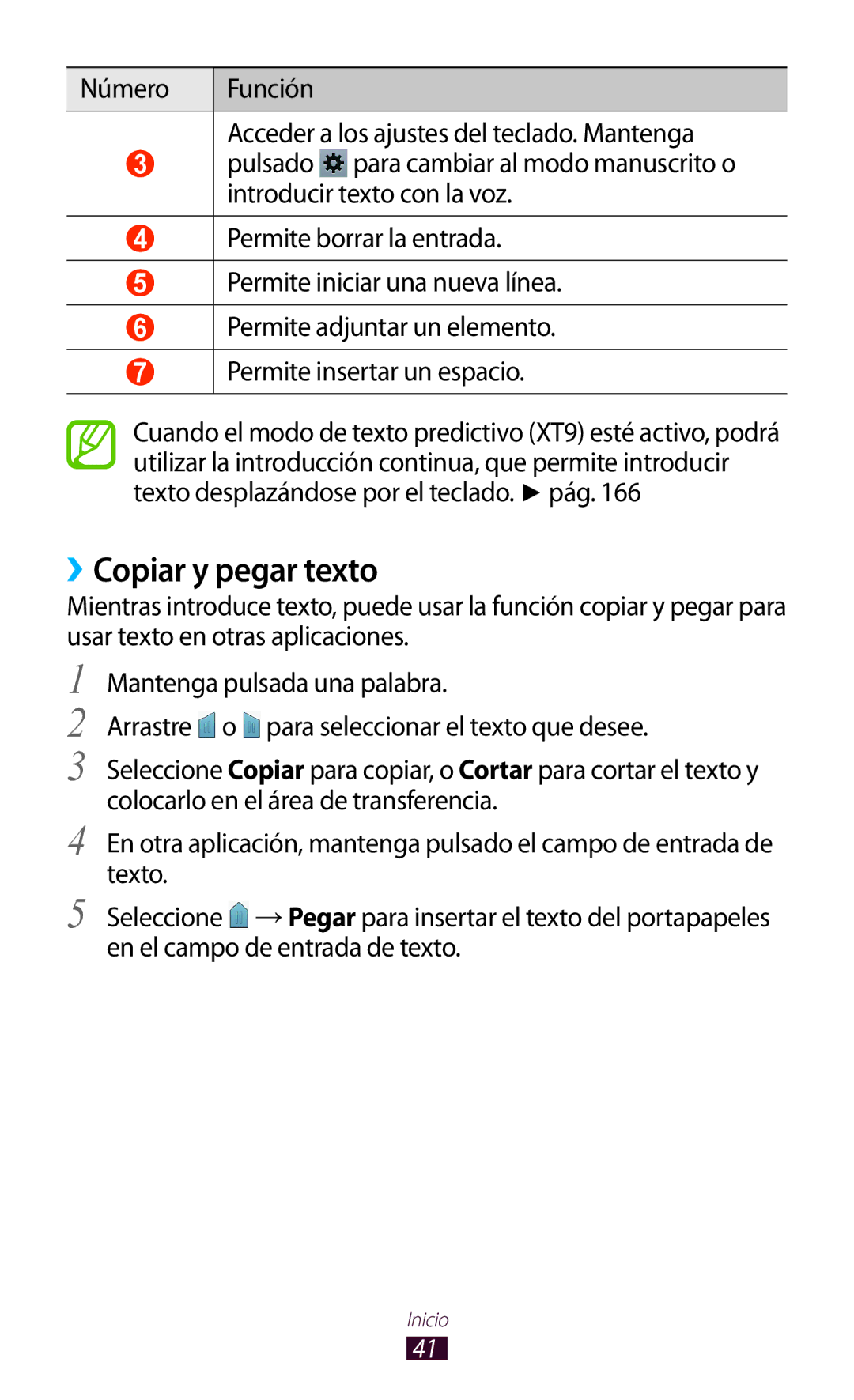 Samsung GT-N8020EAAATL manual ››Copiar y pegar texto 