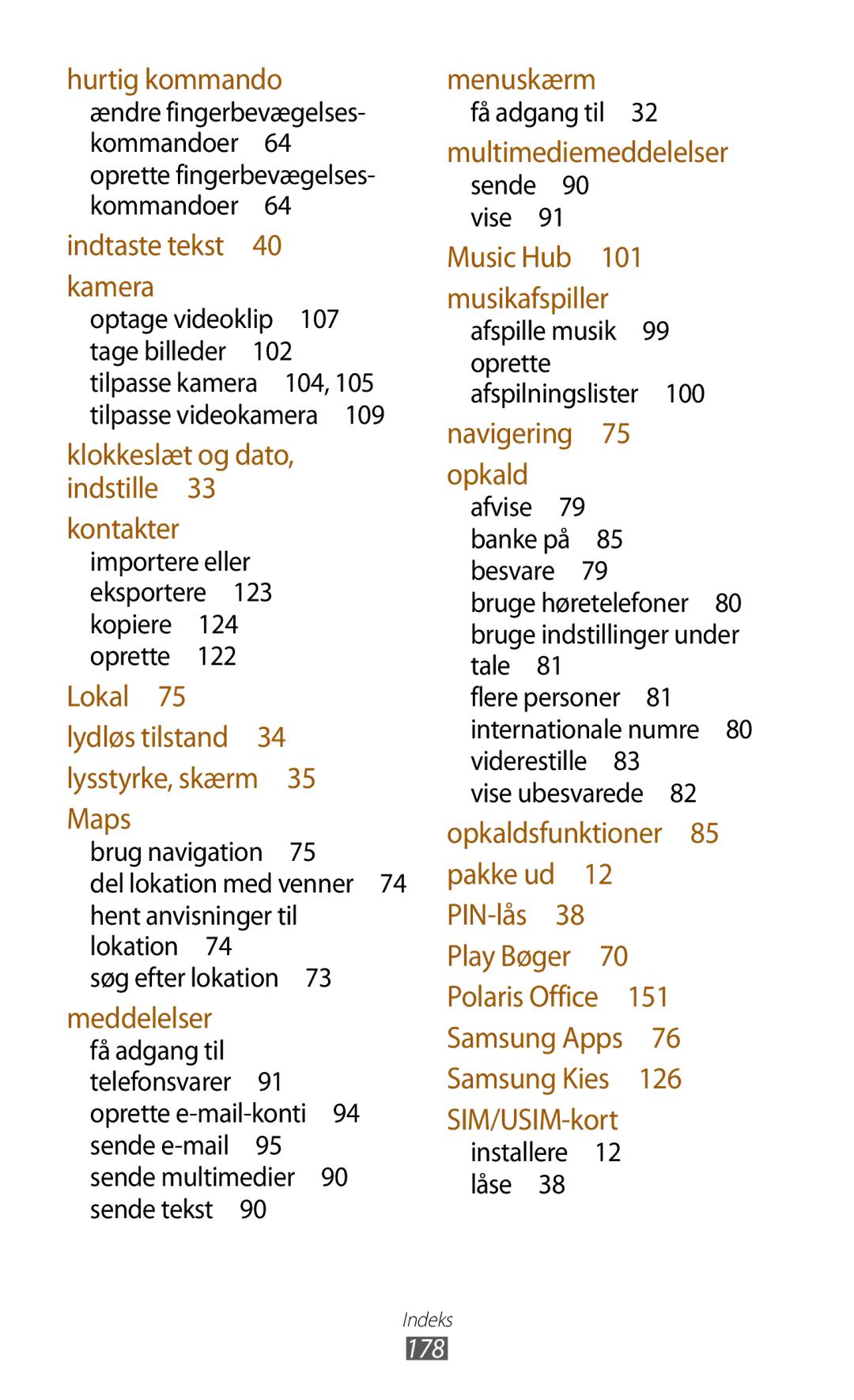 Samsung GT-N8020ZWAHTD, GT-N8020EAATLA, GT-N8020EAANEE, GT-N8020ZWATEN, GT-N8020ZWANEE, GT-N8020ZWATLA manual Kamera 