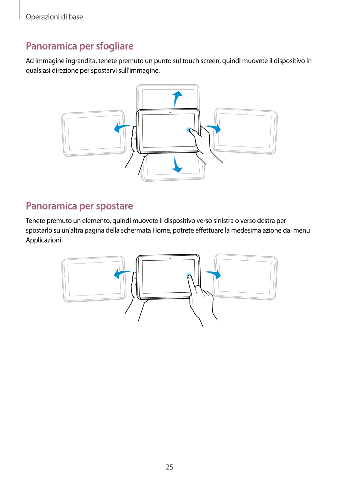 Samsung GT-N8020EAAOMN, GT-N8020ZWATIM, GT-N8020ZWAOMN, GT-N8020EAATLA Panoramica per sfogliare, Panoramica per spostare 