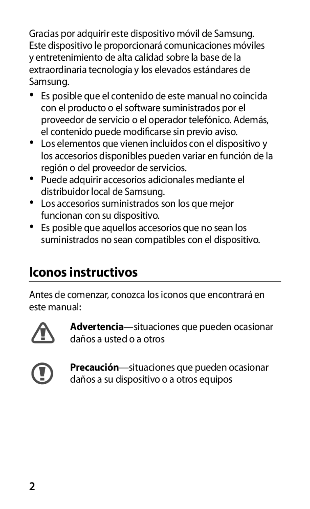 Samsung GT-P1000CWAFWD, GT-P1000CWAITV, GT-P1000CWAAMN, GT-P1000MSAFOP, GT-P1000CWDYOG, GT-P1000CWDAMN Iconos instructivos 