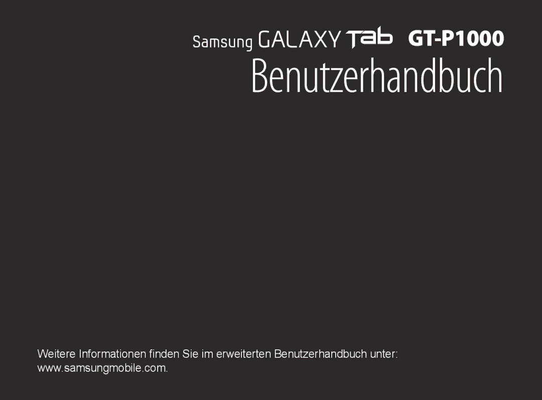 Samsung GT-P1000MSADBT, GT-P1000CWAXEU, GT-P1000CWAXEF, GT-P1000MSAXEF, GT-P1000CWASFR manual Uživatelská příručka 