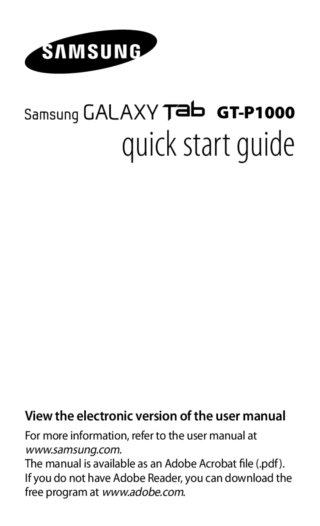 Samsung GT-P1000CWDMKO, GT-P1000CWDMSR, GT-P1000CWAVIP, GT-P1000CWATRA, GT-P1000CWATWO manual Korisnički priručnik 