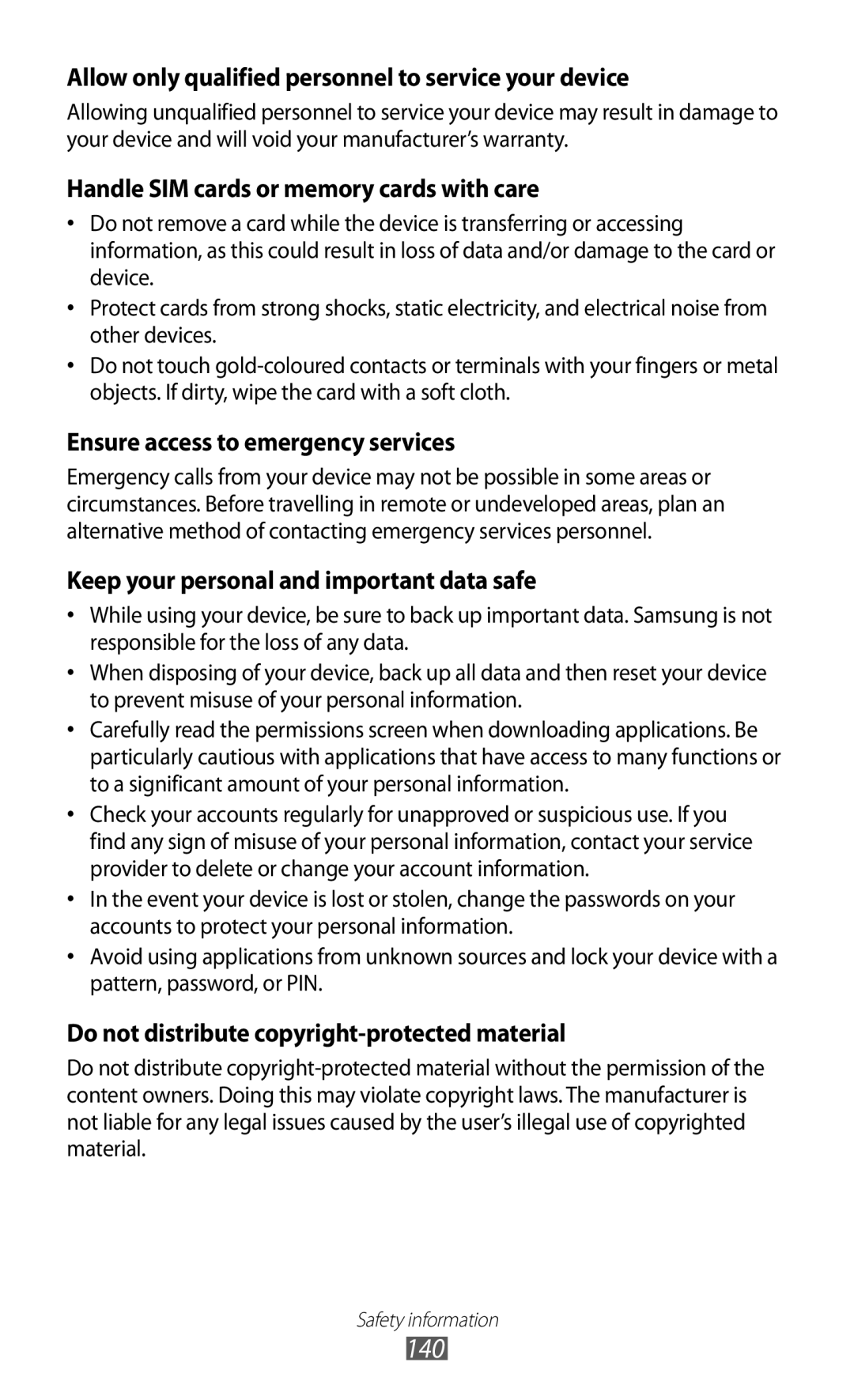 Samsung GT-P3100 user manual 140 