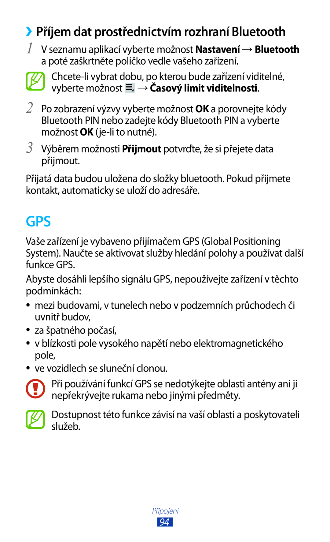 Samsung GT2P3110ZWATMZ, GT-P3110TSAXEO, GT-P3110TSAEUR, GT-P3110TSEAUT, GT-P3110ZWAXEZ, GT-P3110ZWAVDC, GT-P3110TSEXEZ manual Gps 