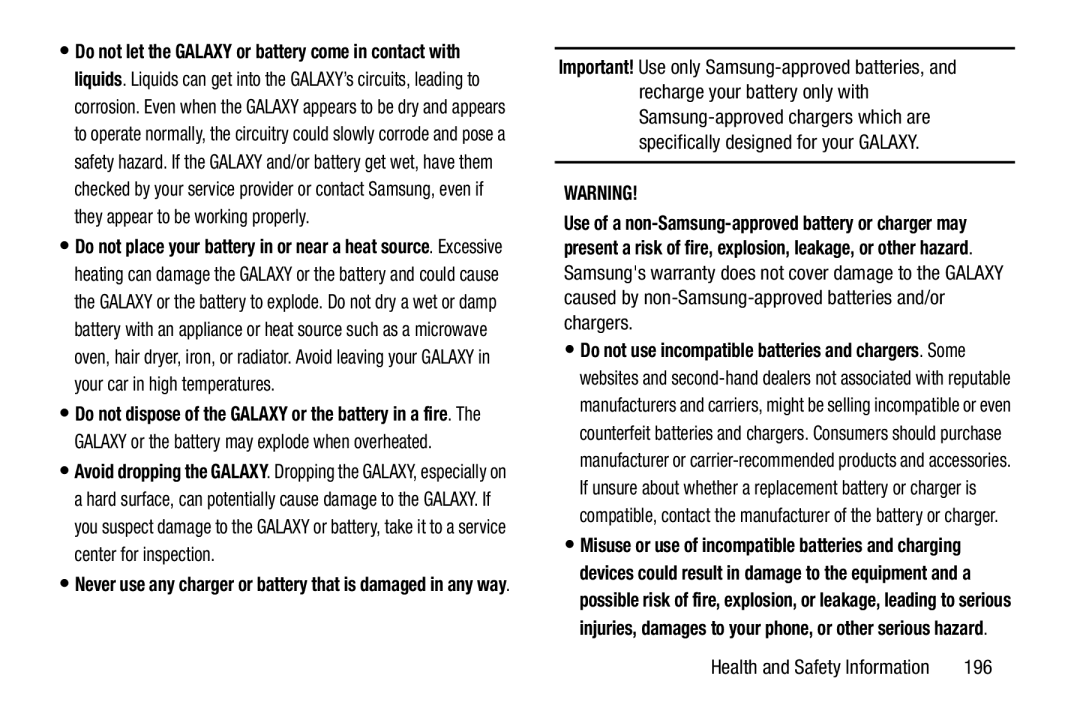 Samsung GT-P3113 user manual 196 