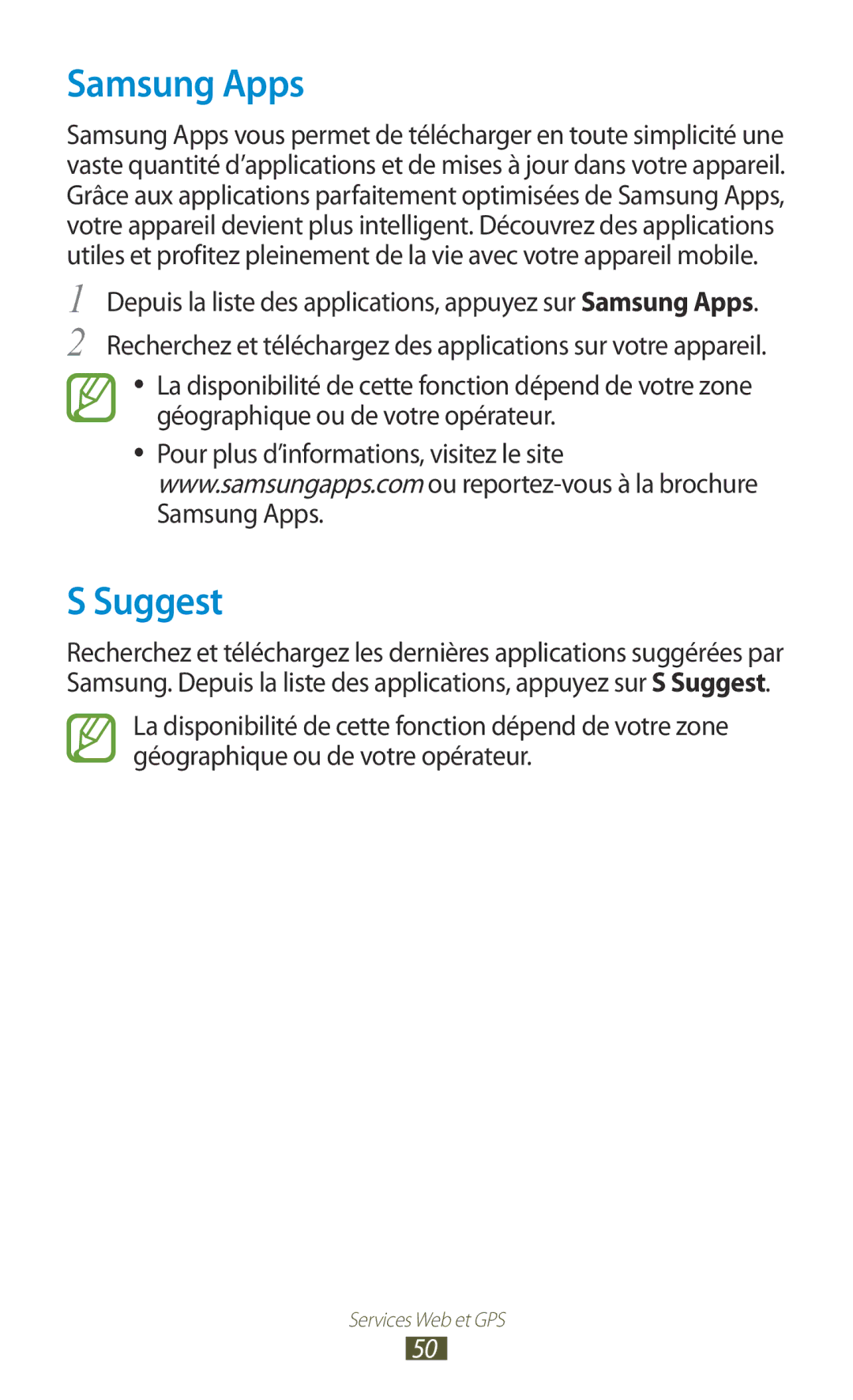 Samsung GT-P5100TSEXEF, GT-P5100TSAXEF, GT-P5100TSAFTM, GT-P5100TSABOG, GT-P5100ZWAXEF, GT-P5100ZWASFR Samsung Apps, Suggest 