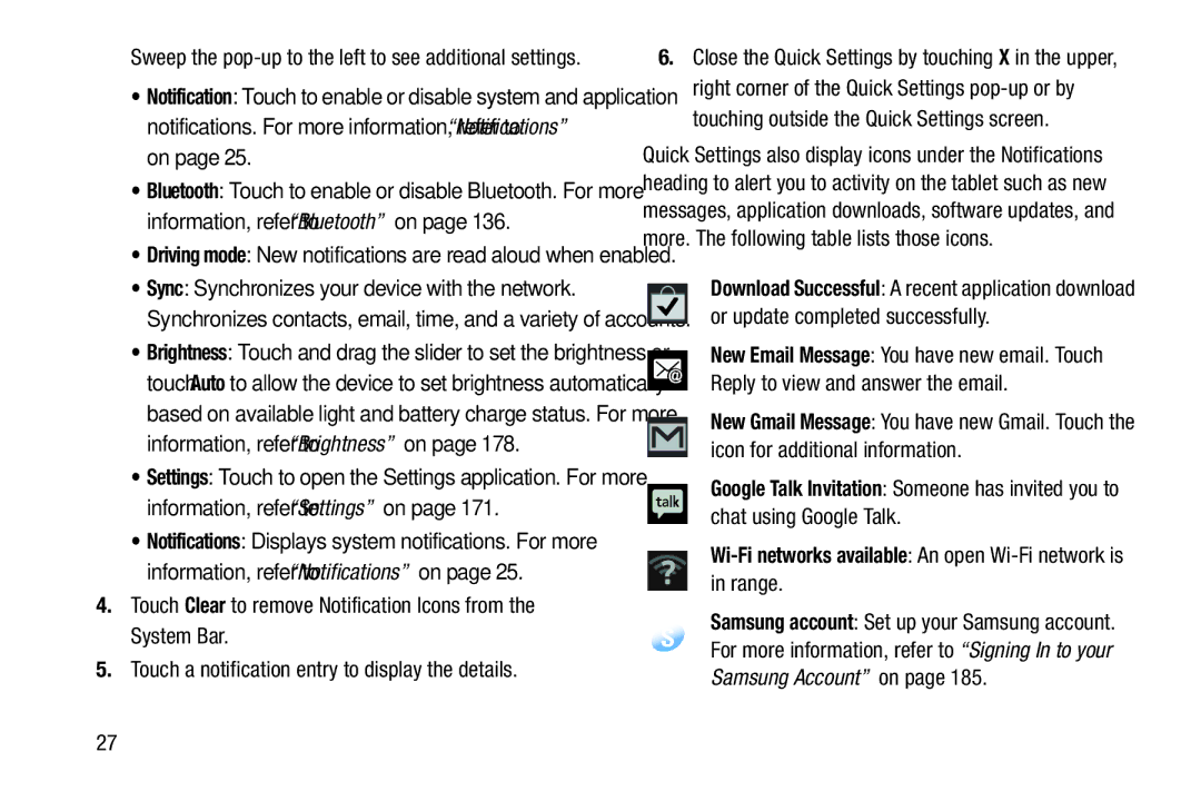 Samsung GT-P5113ZWYXAR user manual Range, Wi-Fi networks available An open Wi-Fi network is 