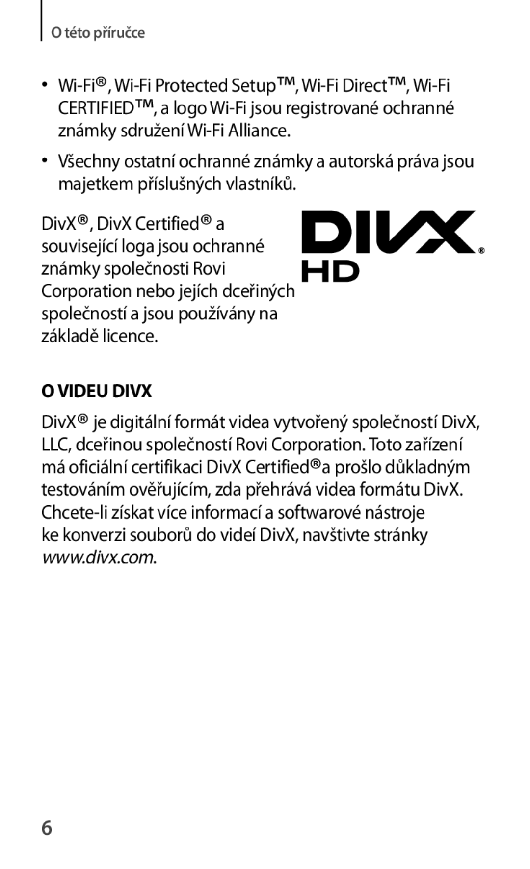 Samsung GT-P5200MKAXEO, GT-P5200ZWAEUR, GT-P5200ZWAXEO, GT-P5200MKAATO, GT-P5200ZWATPL, GT-P5200ZWADRE manual Videu Divx 