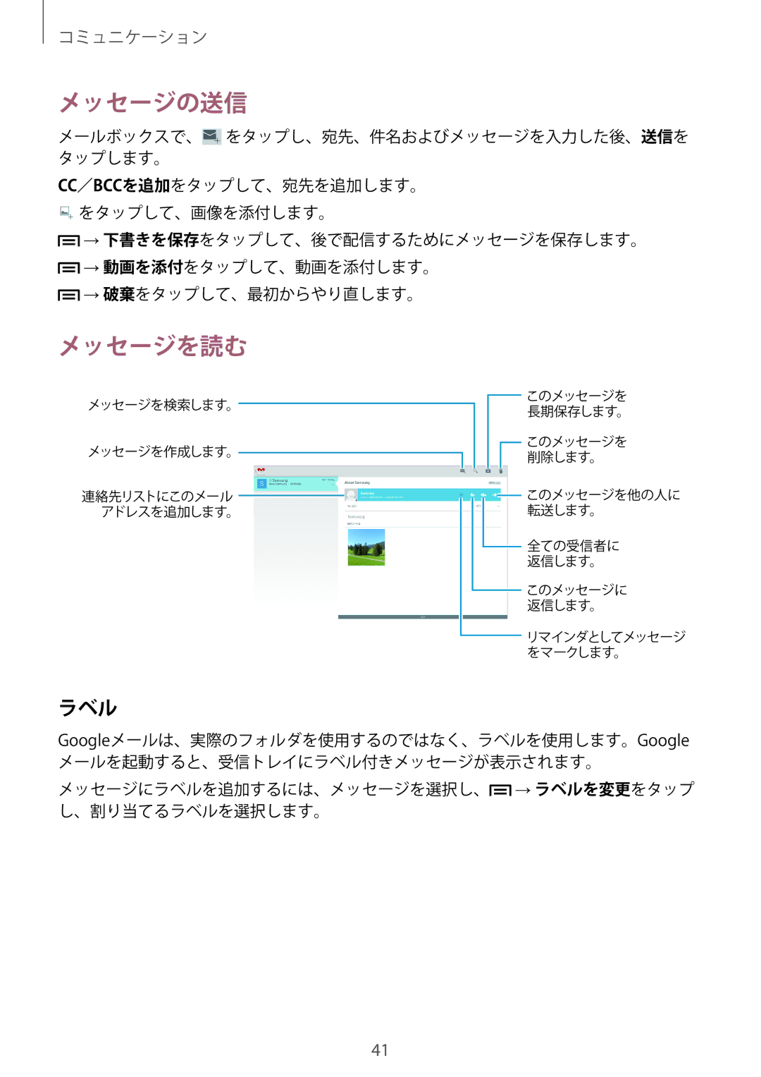 Samsung GT-P5210ZWAXJP manual ラベル 