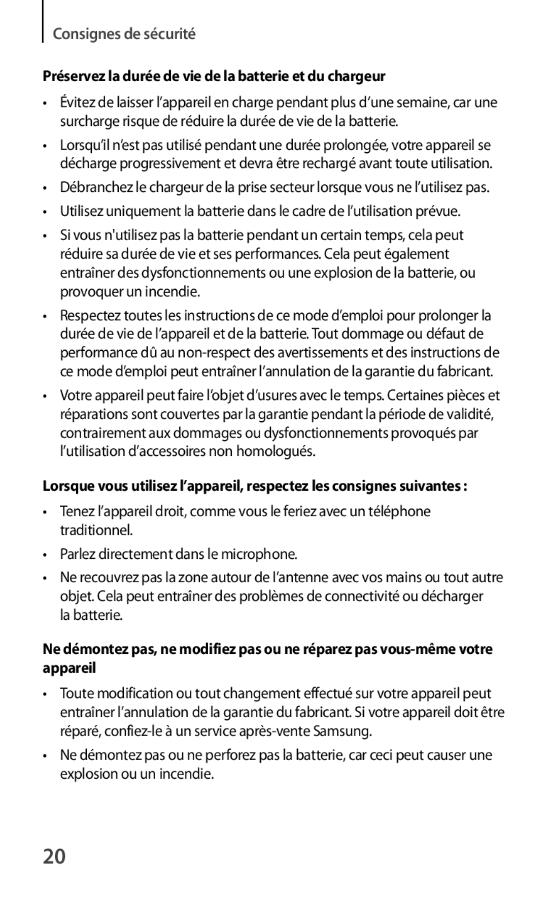 Samsung GT-P5210ZWAFTB, GT-P5210ZWXXEF, GT-P5210GNAXEF manual Préservez la durée de vie de la batterie et du chargeur 