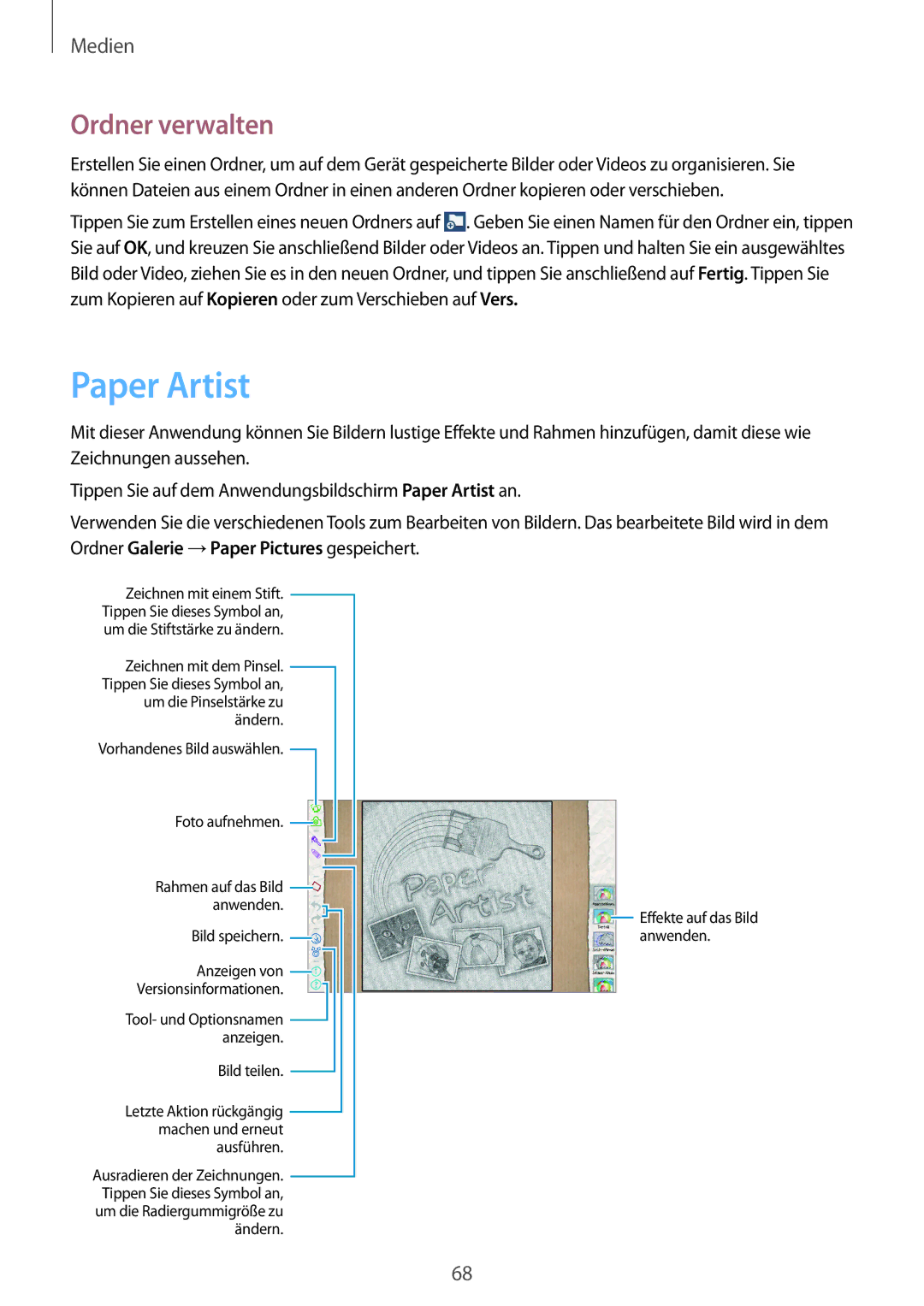 Samsung GT-P5220MKATMN, GT-P5220ZWASEB, GT-P5220ZWAVD2, GT-P5220MKADBT, GT-P5220ZWADTM, GT-P5220ZWADBT Paper Artist, Ausführen 