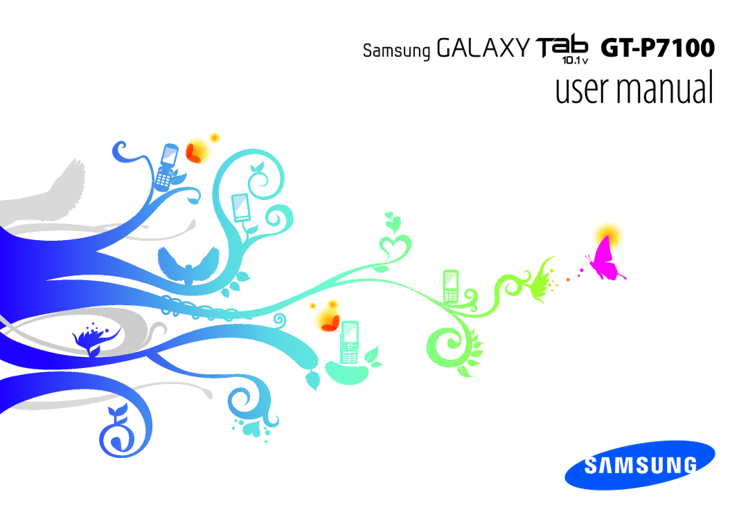 Samsung GT-P7100 user manual 