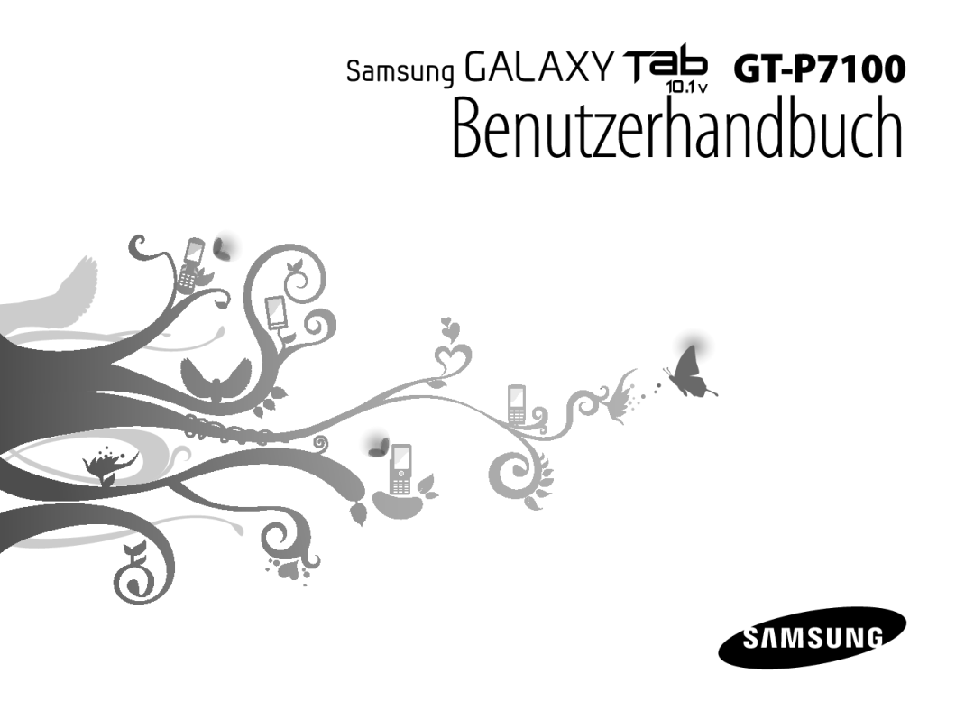 Samsung GT-P7100MSAVD2 manual Benutzerhandbuch 