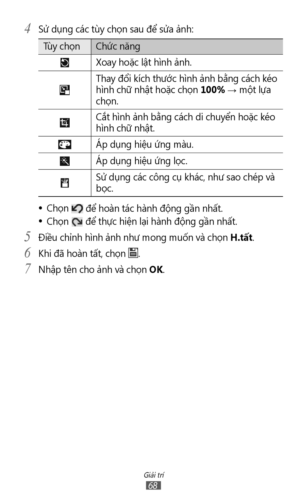 Samsung GT-P7310FKAXXV, GT-P7310FKAXEV, GT-P7310UWAXEV, GT-P7310UWAXXV manual Giải trí 