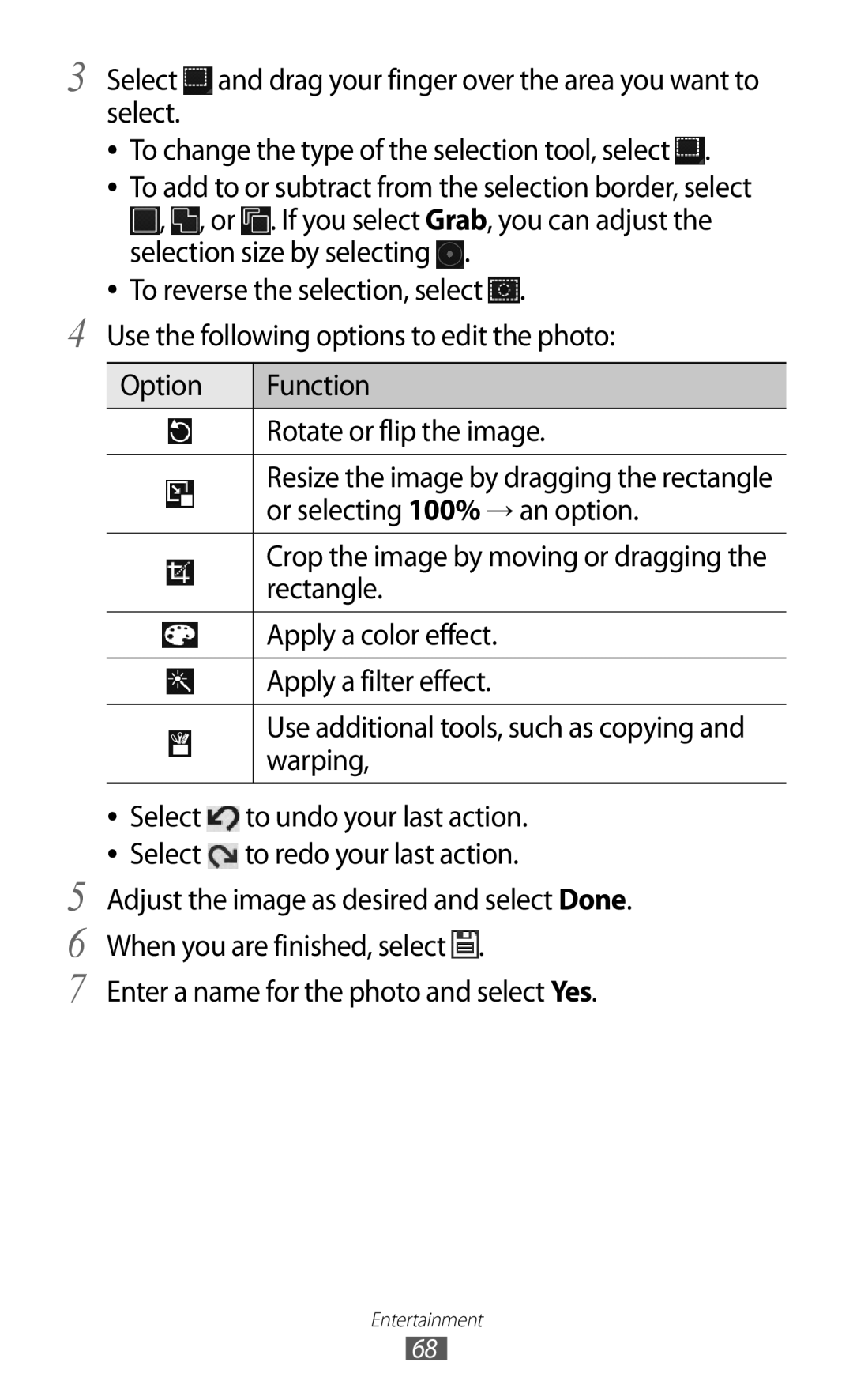 Samsung GT-P7310UWEJED, GT-P7310FKEKSA, GT-P7310FKAKSA, GT-P7310FKEJED, GT-P7310UWAKSA manual Or selecting 100% → an option 