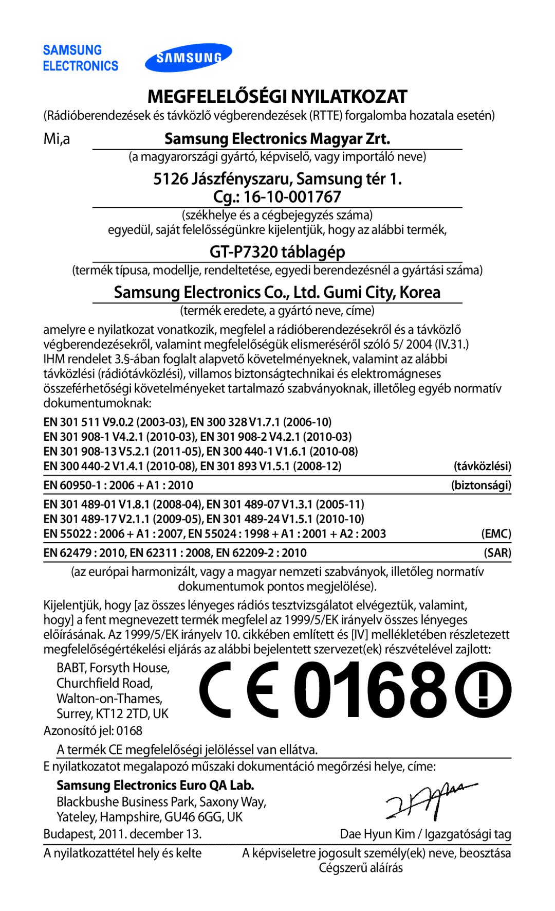 Samsung GT-P7320FKATMH, GT-P7320UWAPAN, GT-P7320FKAPAN, GT-P7320UWATMH 5126 Jászfényszaru, Samsung tér, GT-P7320 táblagép 