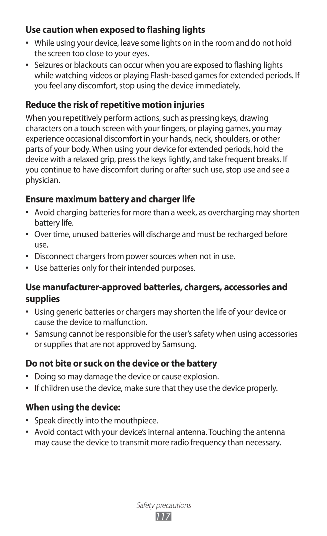 Samsung GT-P7500 user manual 117 