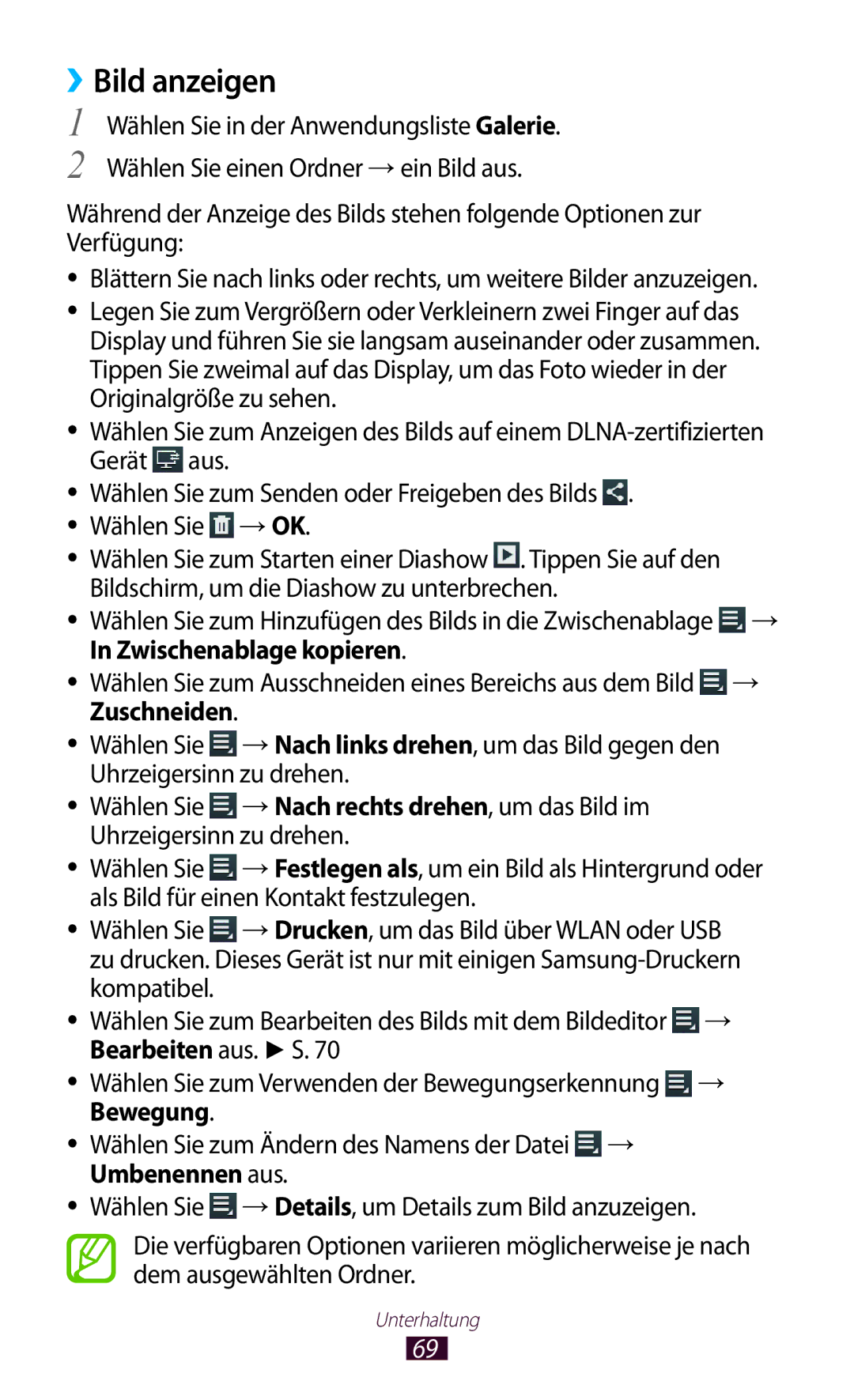 Samsung GT-P7510UWDDBT, GT-P7510UWEDBT, GT-P7510FKDDBT, GT-P7510FKEDBT, GT-P7510FKDATO, GT-P7510FKADBT manual ››Bild anzeigen 