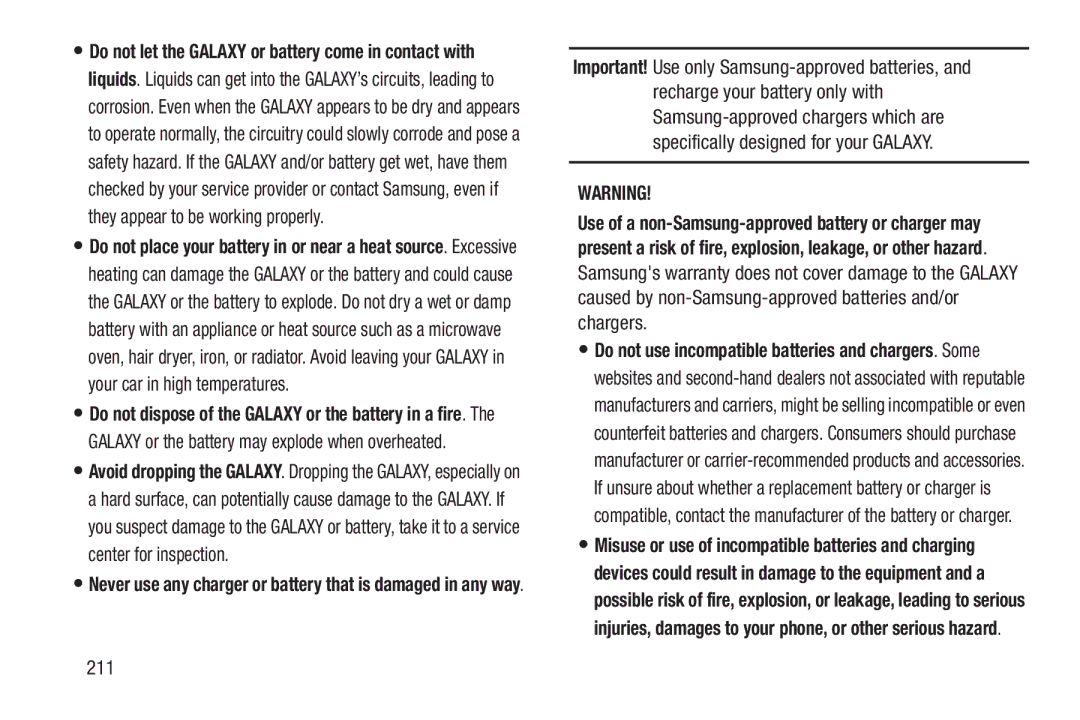 Samsung GT-P7510UWVXAB, GT-P7510MAVXAB, GT-P7510MAYXAB user manual 211 