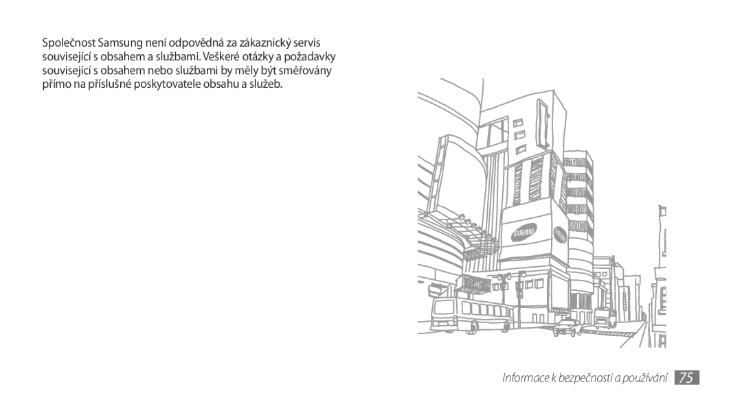 Samsung GT-S3370HSAO2C manual Informace k bezpečnosti a používání 