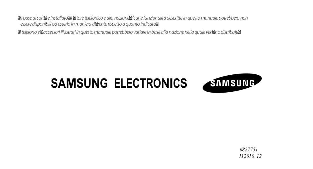 Samsung GT-S3370LSAVOM, GT-S3370HSATIM, GT-S3370OKAHUI, GT-S3370HSAOMN, GT-S3370HSAWIN, GT-S3370HSAHUI, GT-S3370HSAFWB manual 