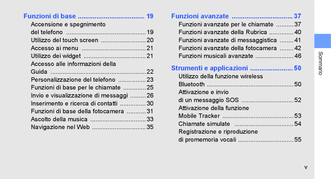 Samsung GT-S5230LKWCIT manual Accensione e spegnimento, Accesso alle informazioni della, Utilizzo della funzione wireless 