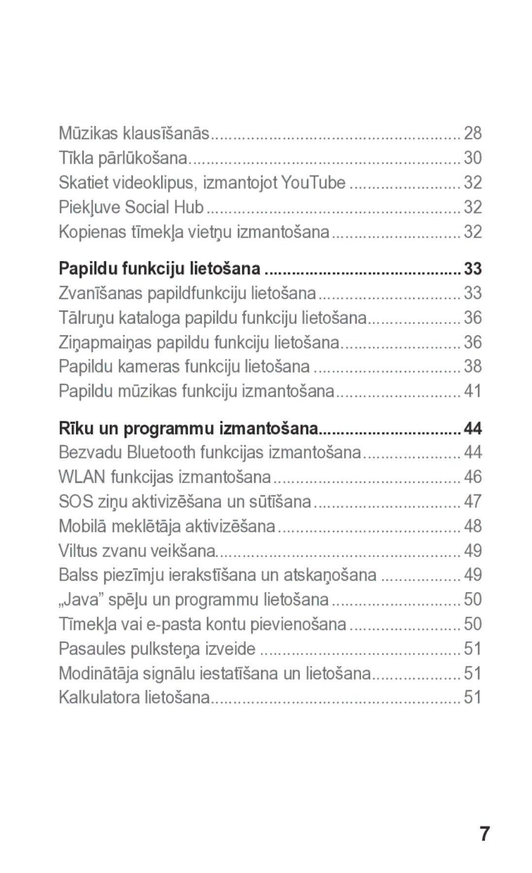 Samsung GT-S5260OKASEB, GT-S5260RWASEB manual Kalkulatora lietošana 