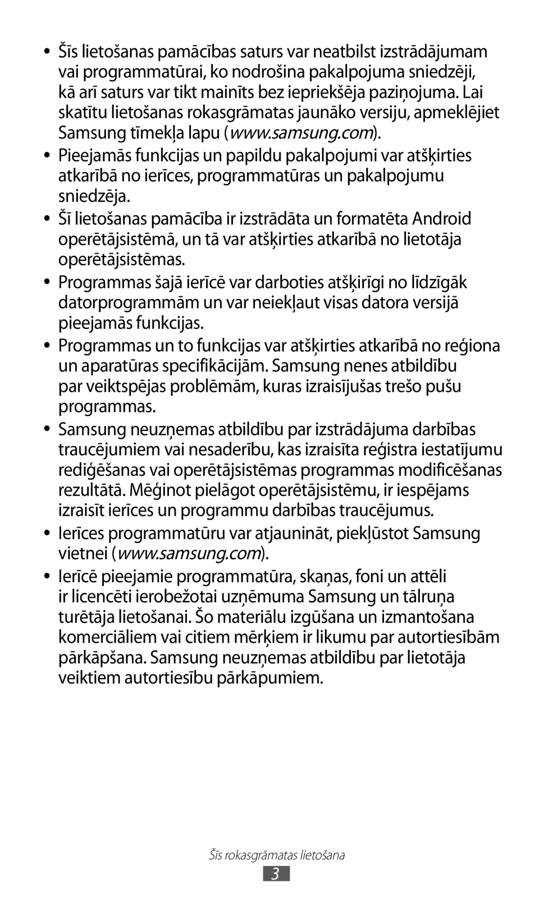 Samsung GT-S5300ZWASEB, GT-S5300ZKASEB manual Šīs rokasgrāmatas lietošana 