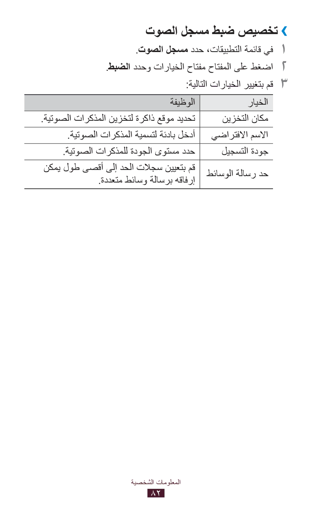 Samsung GT-S5301ZYAKSA, GT-S5301ZIAKSA, GT-S5301ZKAJED, GT-S5301ZWAJED, GT-S5301ZKAMID, GT-S5301ZKAKSA توصلا لجسم طبض صيصخت›› 