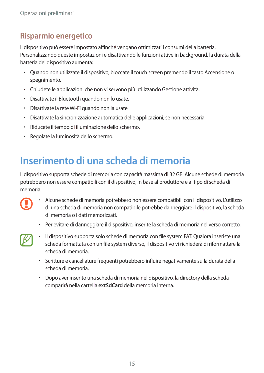 Samsung GT-S5310MSAOMN, GT-S5310MSAWIN, GT-S5310RWAWIN manual Inserimento di una scheda di memoria, Risparmio energetico 