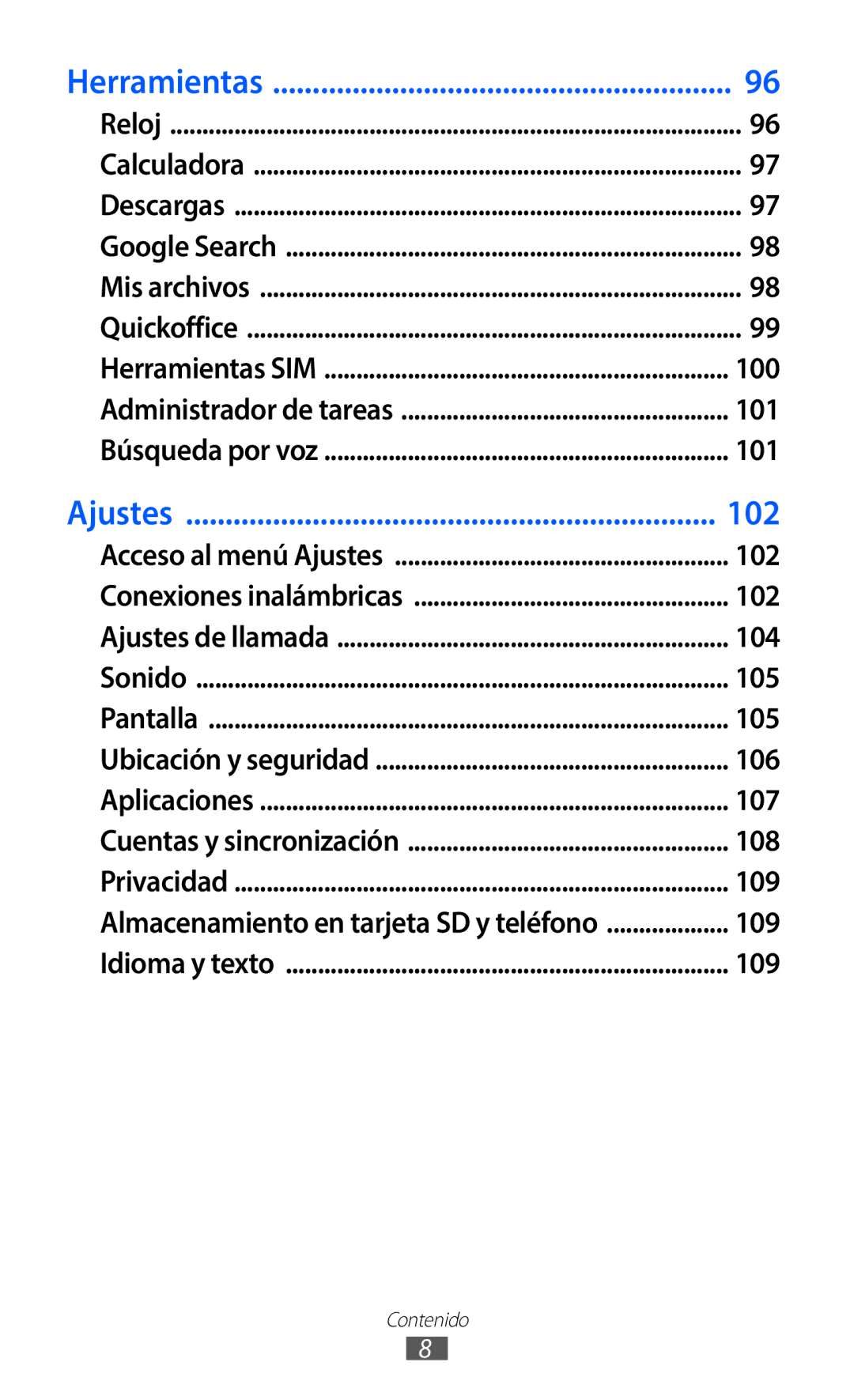 Samsung GT-S5369UWAATL, GT-S5369UWAOMN, GT-S5369MAAATL manual 102 