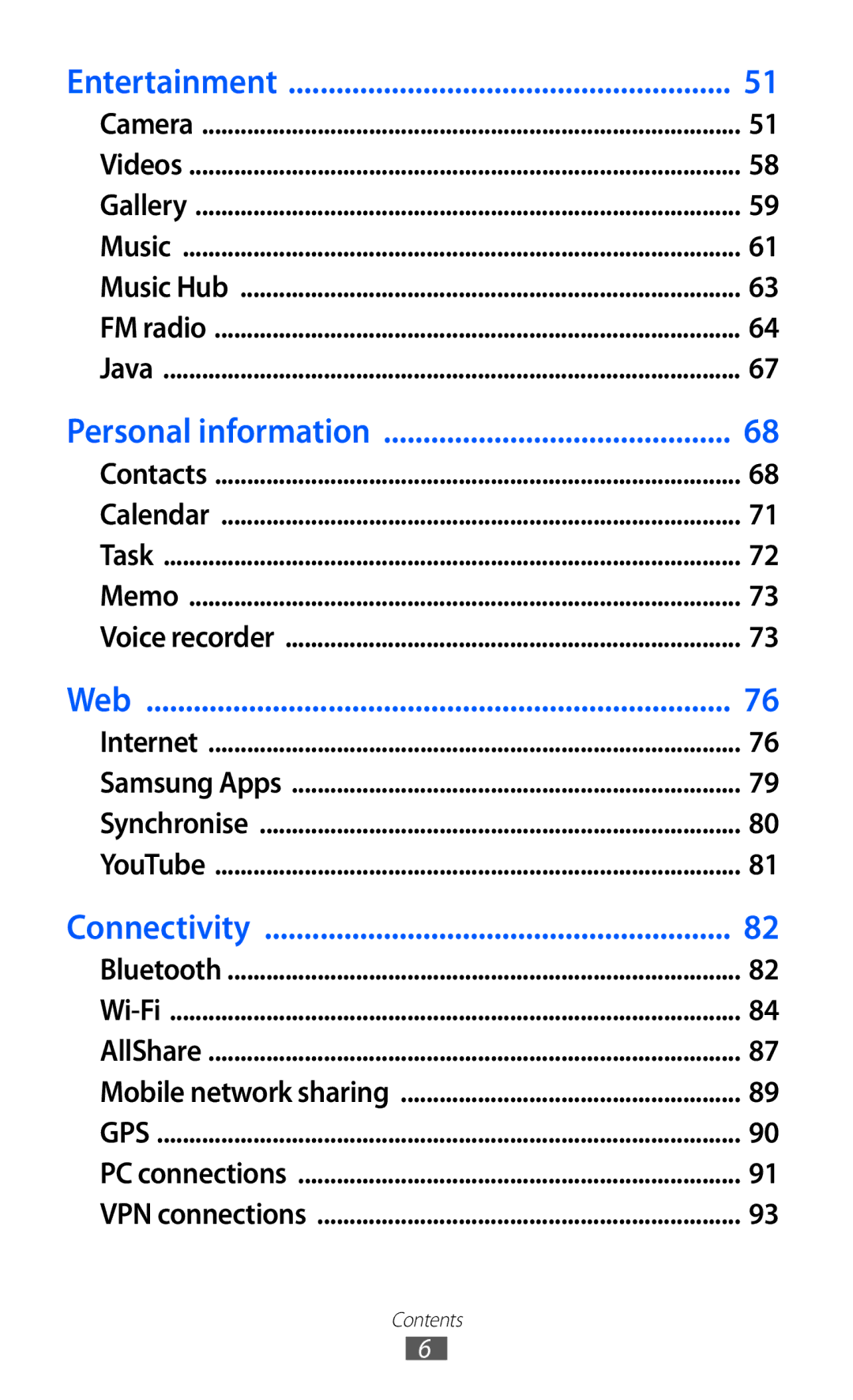 Samsung GT-S5380SSABOG, GT-S5380SSADBT, GT-S5380WRGDBT, GT-S5380SSDDBT, GT-S5380SSAVD2, GT-S5380PWAXEF Mobile network sharing 