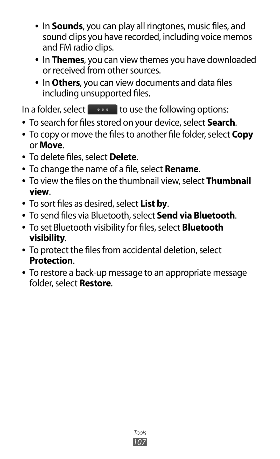 Samsung GT-S5780YKDXXV, GT-S5780YKDXEV manual Visibility 