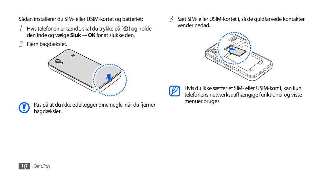 Samsung GT-S5830PPANEE, GT-S5830DKANEE, GT-S5830RWANEE, GT-S5830UWANEE, GT-S5830OKANEE manual Vender nedad 