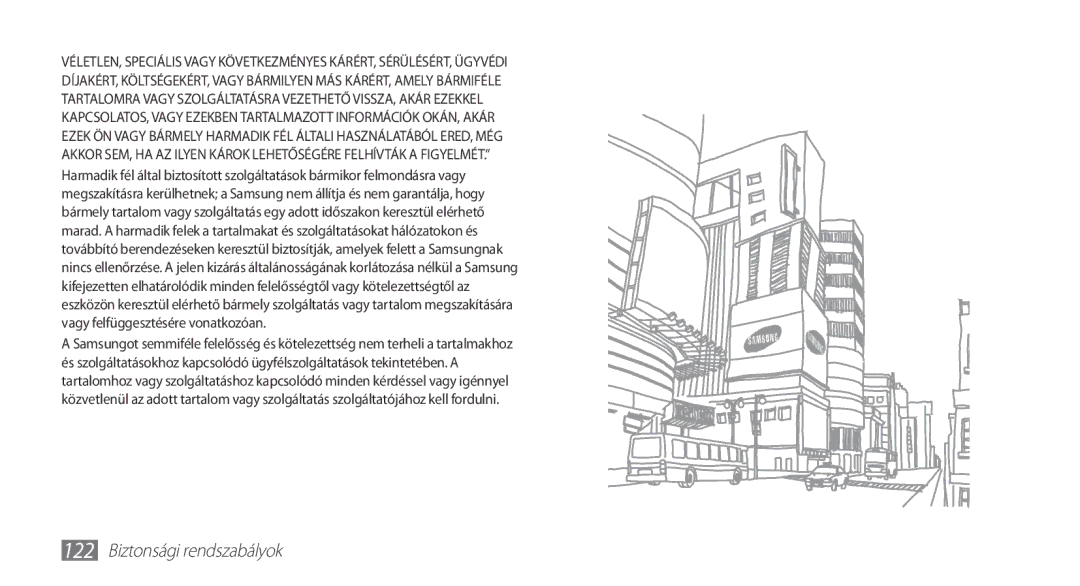 Samsung GT-S5830RWAXEH, GT-S5830OKADBT, GT-S5830OKACOS, GT-S5830UWADBT, GT-S5830OKAXEO manual Biztonsági rendszabályok 