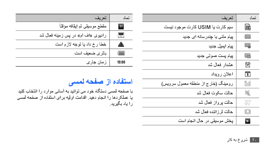 Samsung GT-S5830OKAPAK, GT-S5830OKATUR, GT-S5830OKAXSG, GT-S5830PPAABS, GT-S5830PPAKSA, GT-S5830UWAABS یسمل هحفص زا هدافتسا 