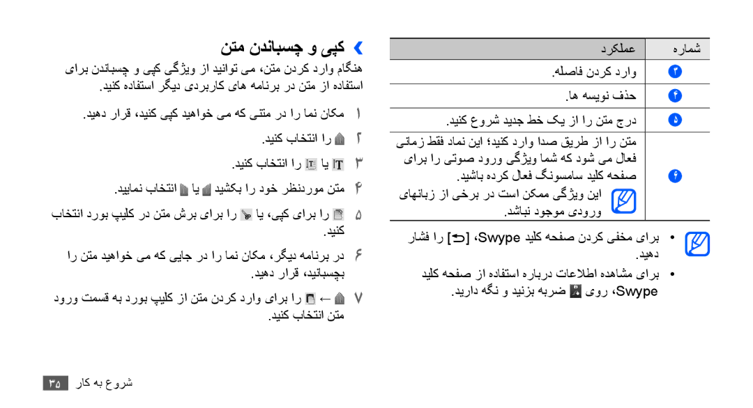 Samsung GT-S5830RWIEGY, GT-S5830OKIAFG, GT-S5830OKISKZ, GT-S5830PPIEGY, GT-S5830RWIPAK, GT-S5830RWITHR نتم ندنابسچ و یپک›› 