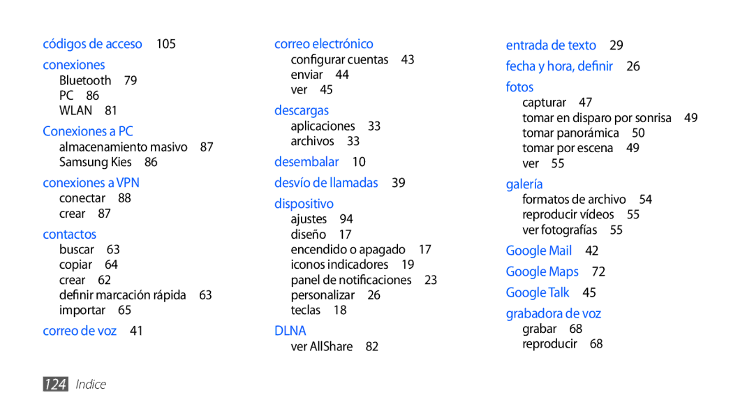 Samsung GT-S5839RWIAMN, GT-S5839UWIAMN, GT-S5839OKIAMN, GT-S5839OKIATL, GT-S5839UWIATL manual Dlna 