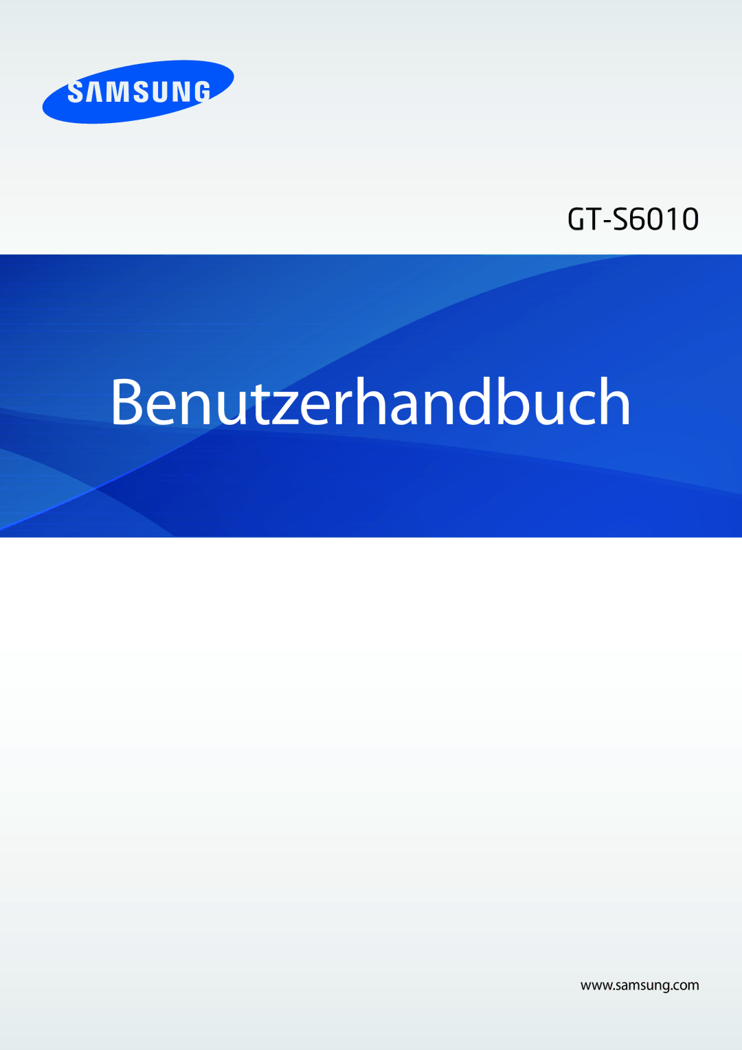 Samsung GT-S6010BBADBT manual Benutzerhandbuch 