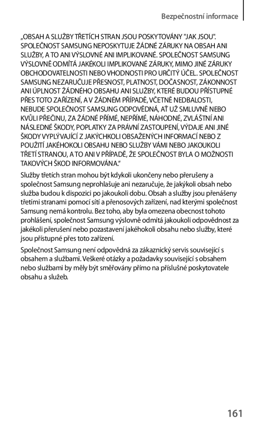 Samsung GT2S6310MSNETL, GT-S6310ZWNTPL, GT-S6310MSNTRG, GT2S6310ZWNTMS, GT-S6310DBNORS, GT-S6310DBNIDE, GT-S6310DBNSWC manual 161 