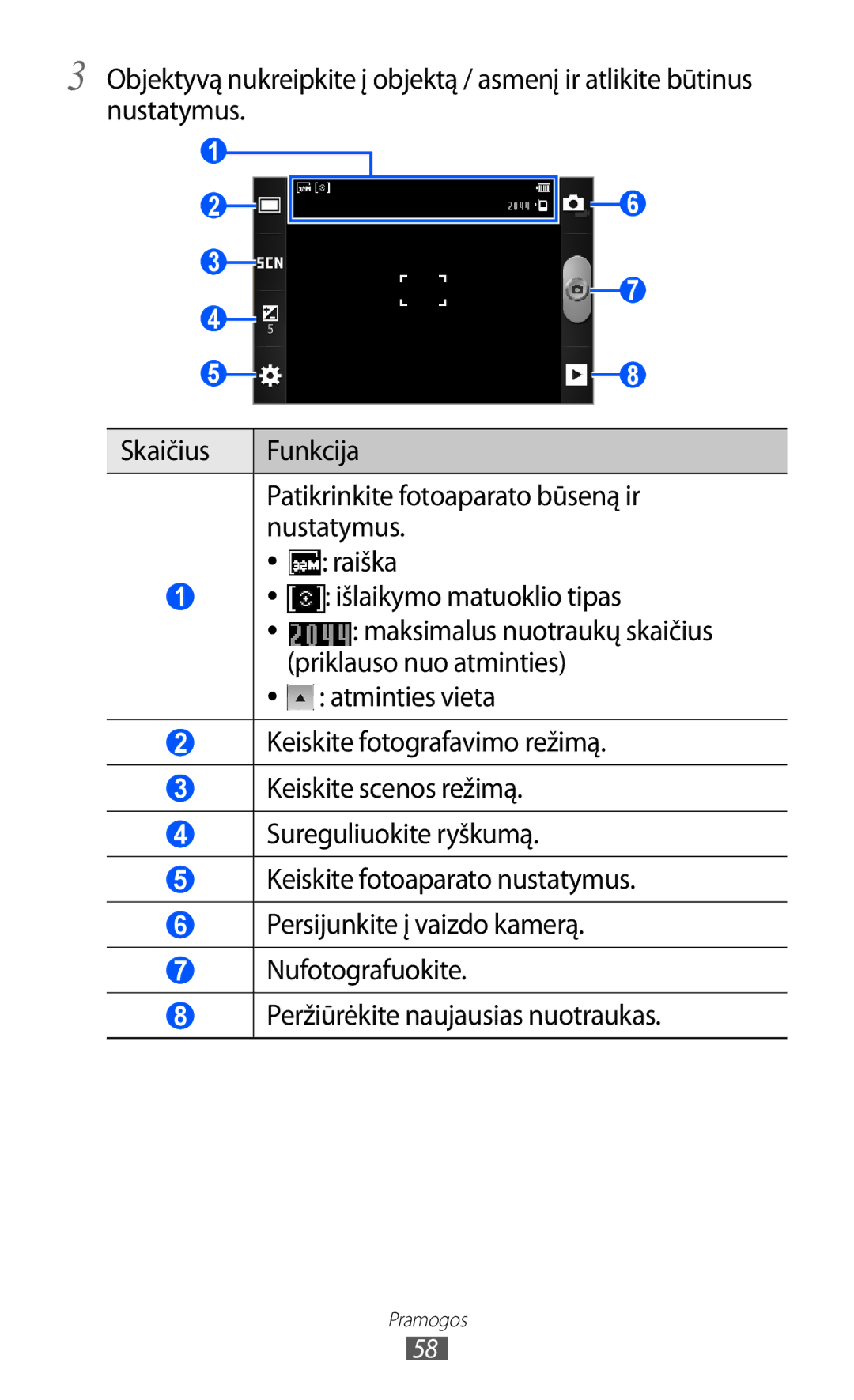 Samsung GT-S6500RWDSEB, GT-S6500ZYDSEB manual Pramogos 