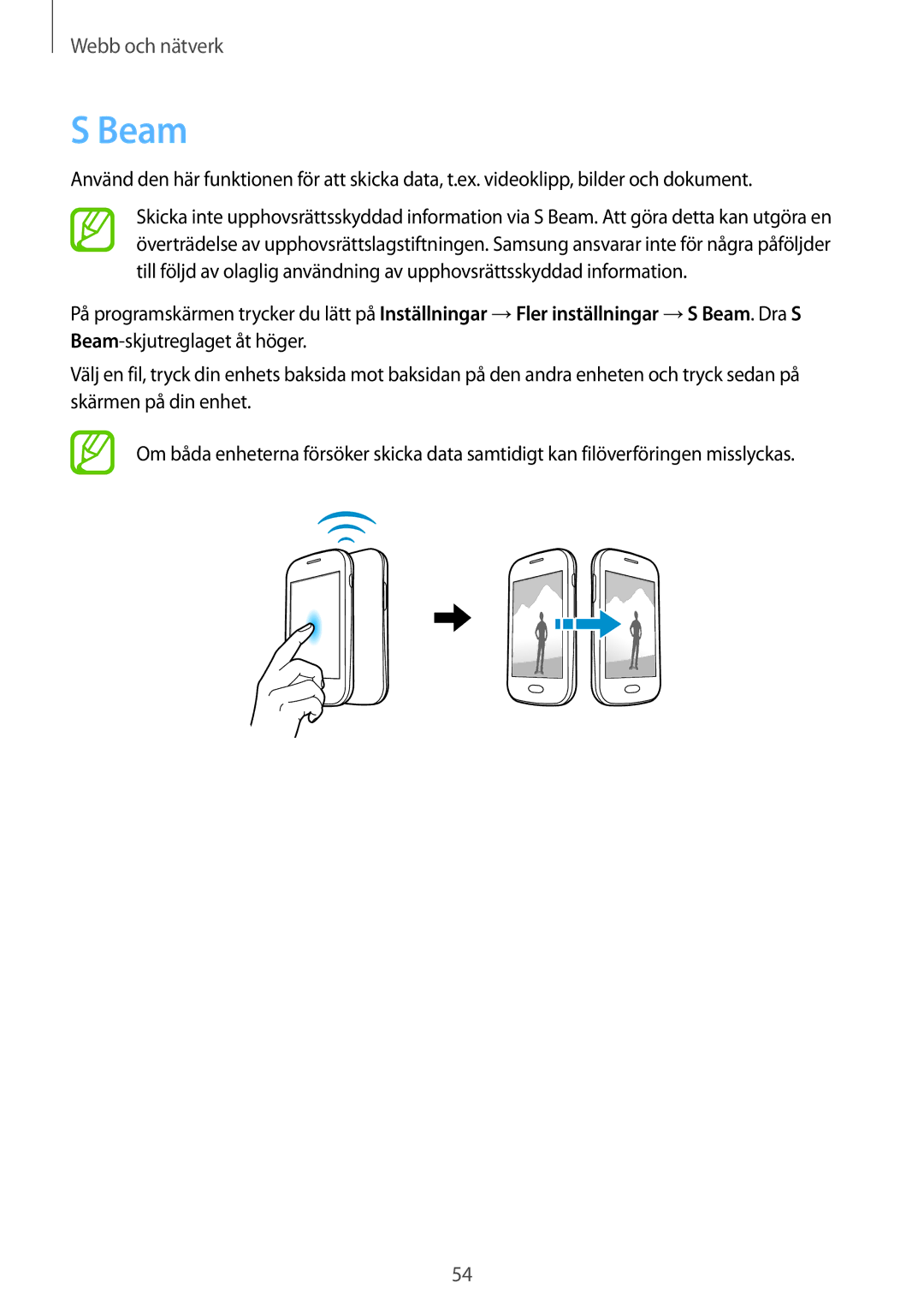 Samsung GT-S6790MKNNEE, GT-S6790PWNNEE manual Beam 