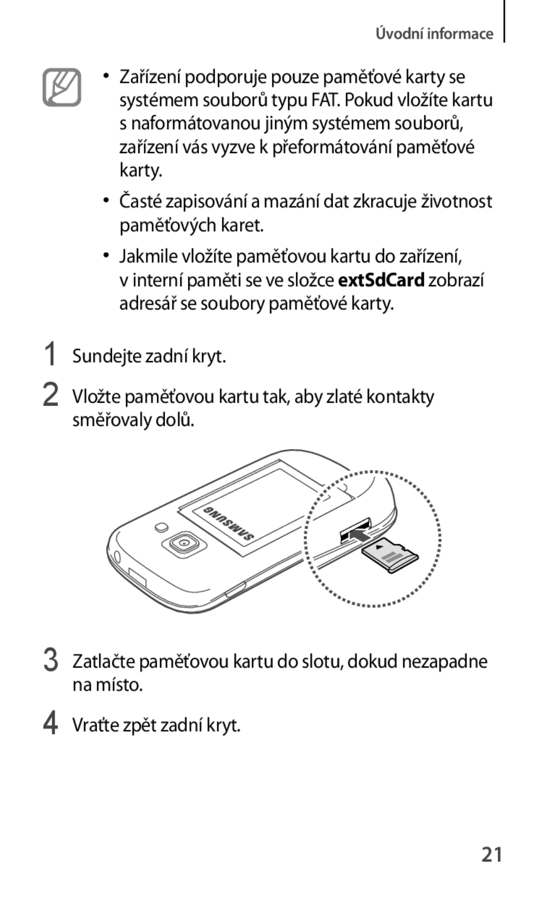 Samsung GT2S6810PWNORX, GT-S6810MBNEUR, GT-S6810PWNCOS, GT-S6810MBNGBL, GT-S6810PWNGBL, GT-S6810PWNMTL manual Úvodní informace 